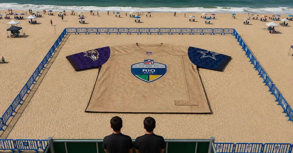 NFL prepara atrações e corrida antes de jogo no Maracanã