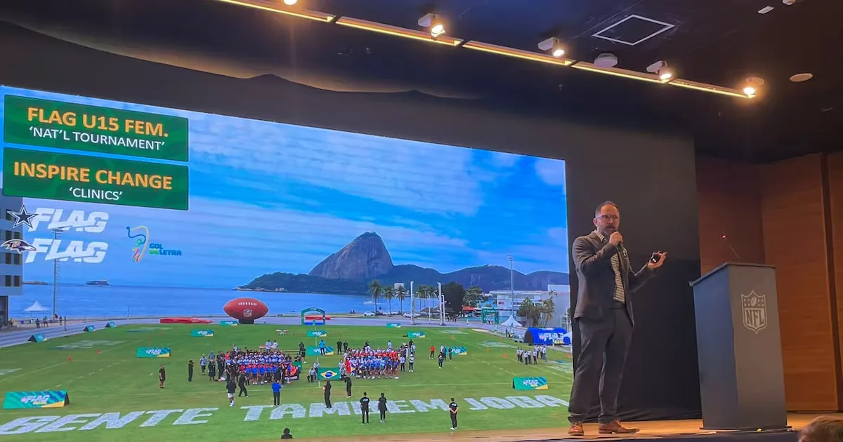 NFL quer colocar futebol americano entre os cinco esportes mais vistos no Brasil