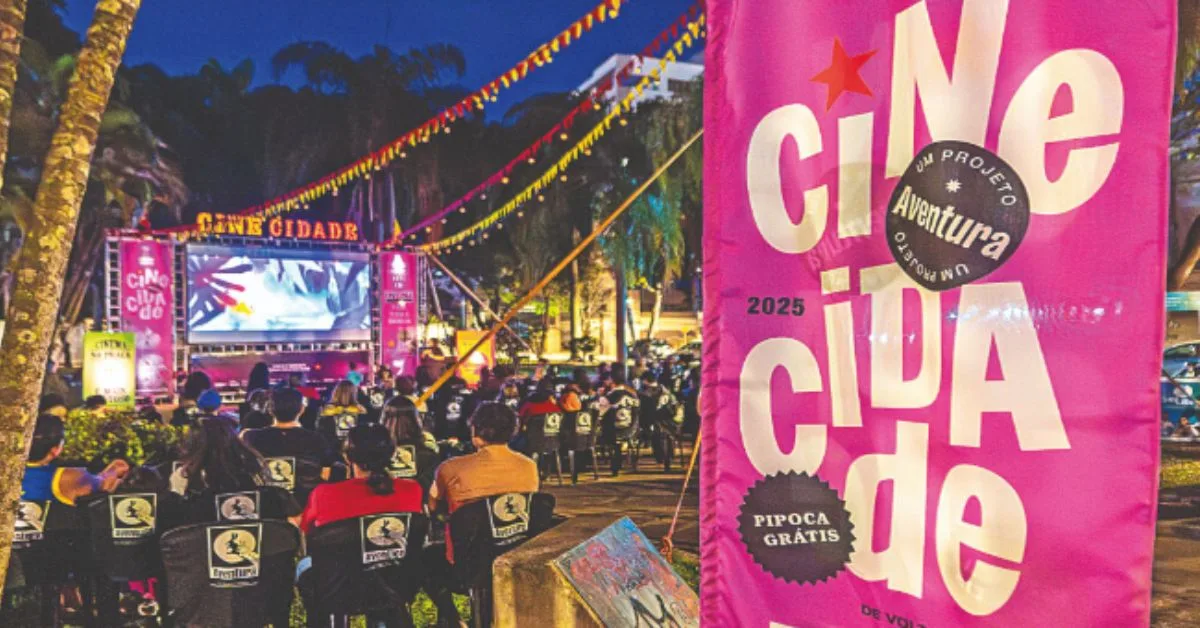 Pedro Leopoldo recebe programação gratuita de cinema e arte neste sábado