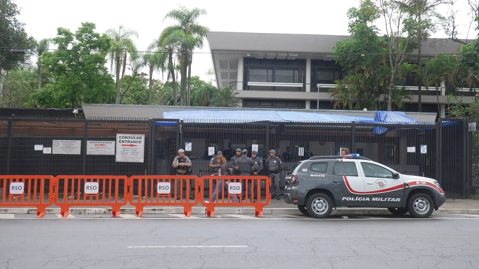 Consulado dos EUA em São Paulo suspende entrevistas de visto