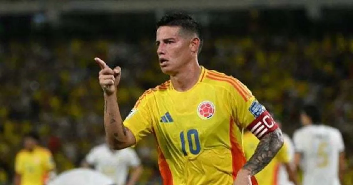 James Rodríguez encerra ciclo pela seleção da Colômbia