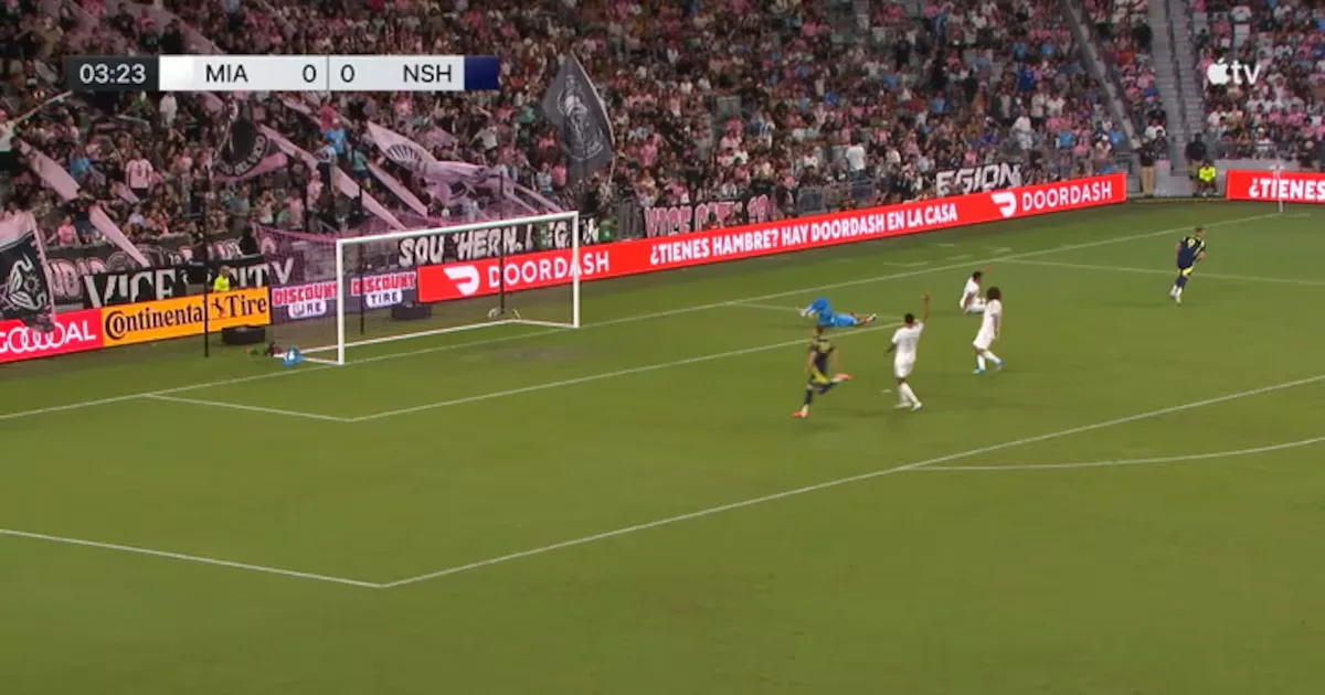 Inter Miami CF e Nashville SC empatam em 2 a 2 pela MLS