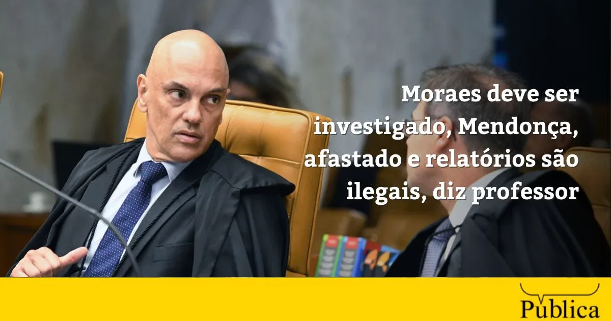 Serrano critica divulgação de relatório e pede apuração sobre relação de Moraes com Vorcaro