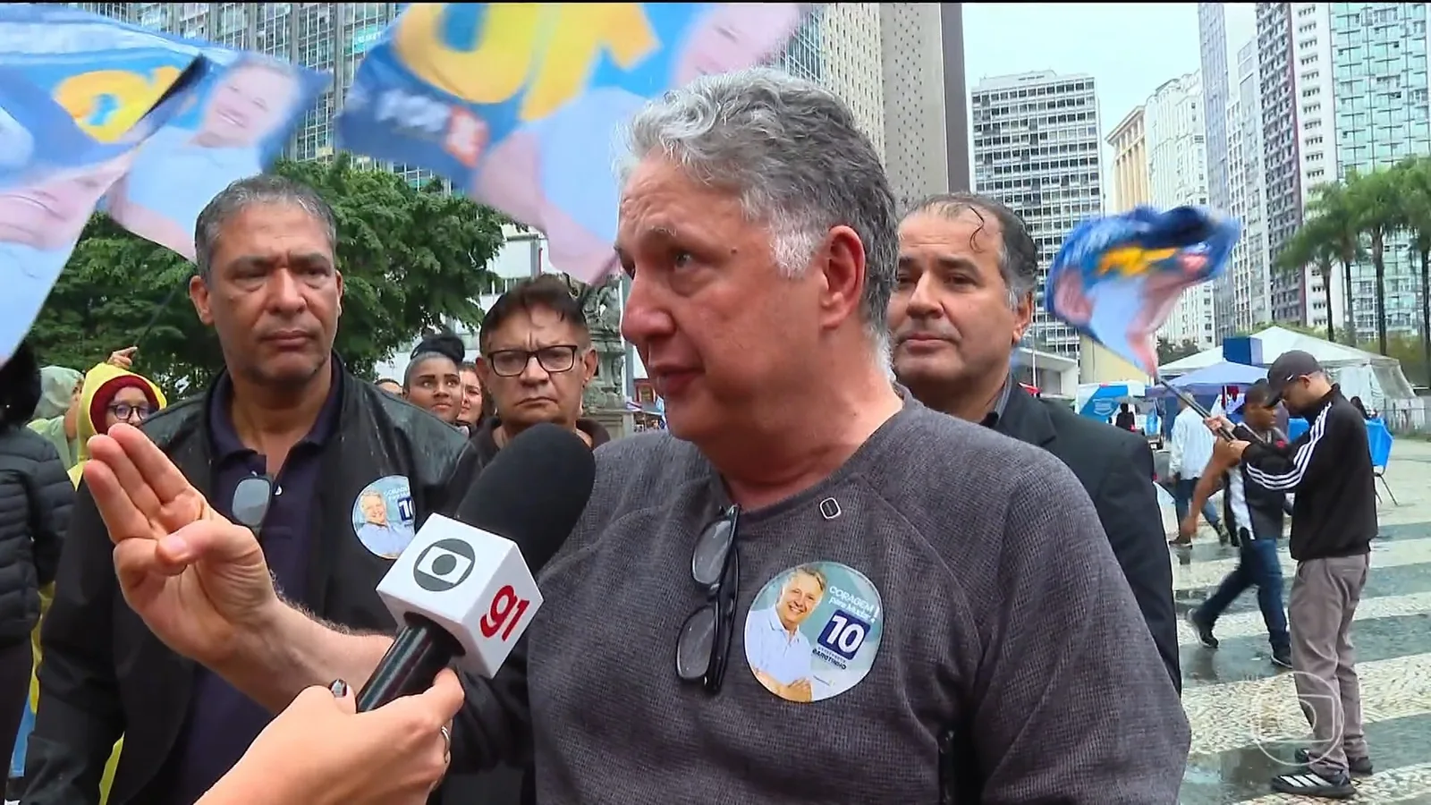 Garotinho propõe força de ocupação e mais agentes na segurança do Rio