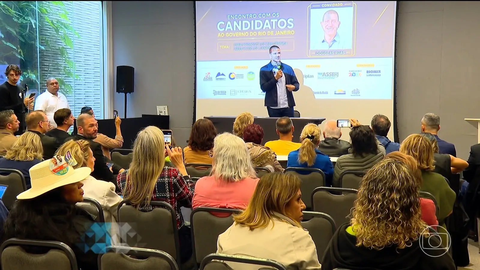 Douglas Ruas promete quatro presídios e novo indicador para polícias no Rio