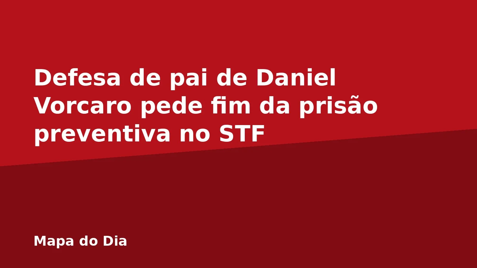 Defesa de pai de Daniel Vorcaro pede fim da prisão preventiva no STF
