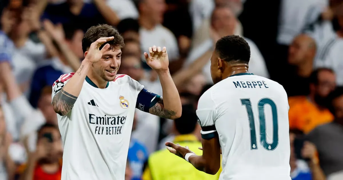 Real Madrid vence a Inter por 2 a 1 na estreia da Champions 2026/27