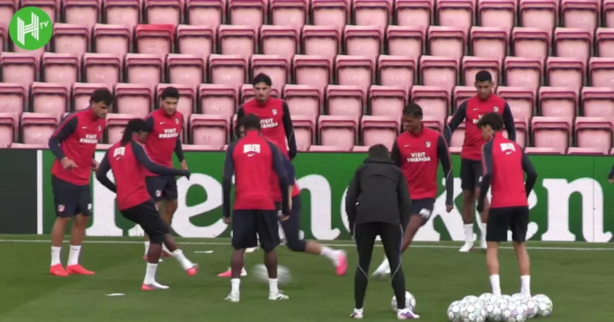 Atlético de Madrid finaliza preparação para estreia contra o Liverpool