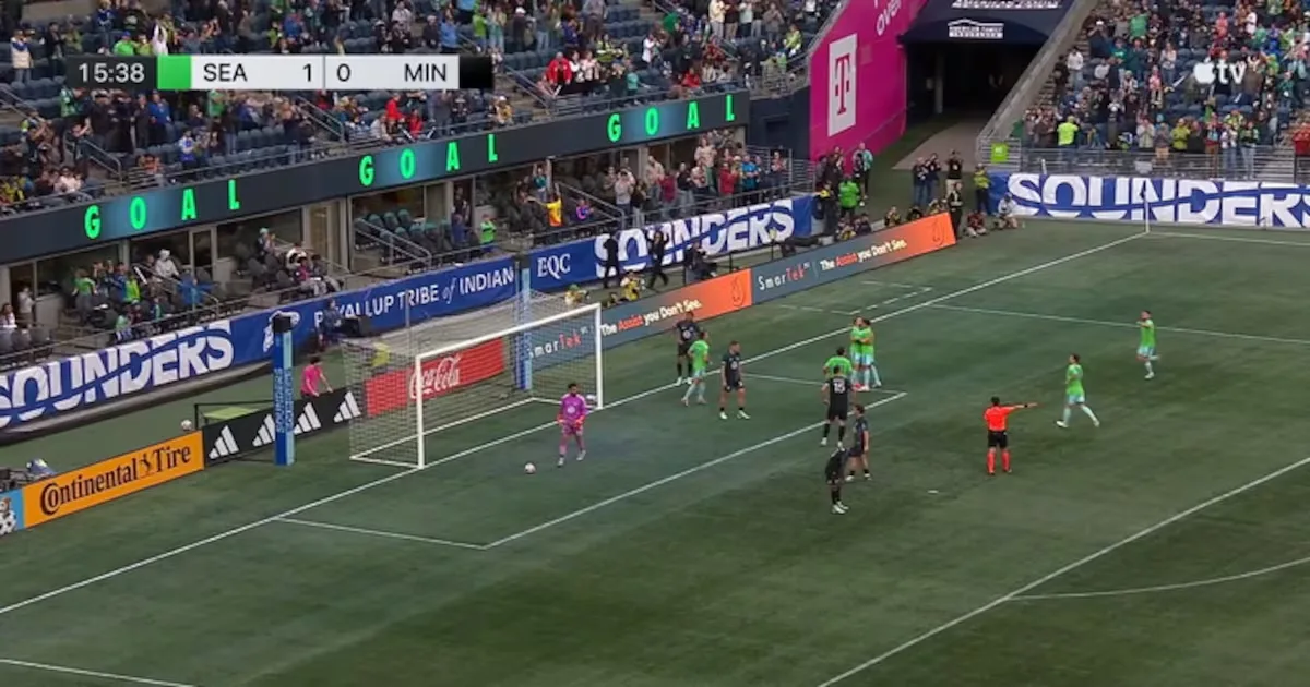 Seattle Sounders FC vence Minnesota United por 3 a 1 na MLS