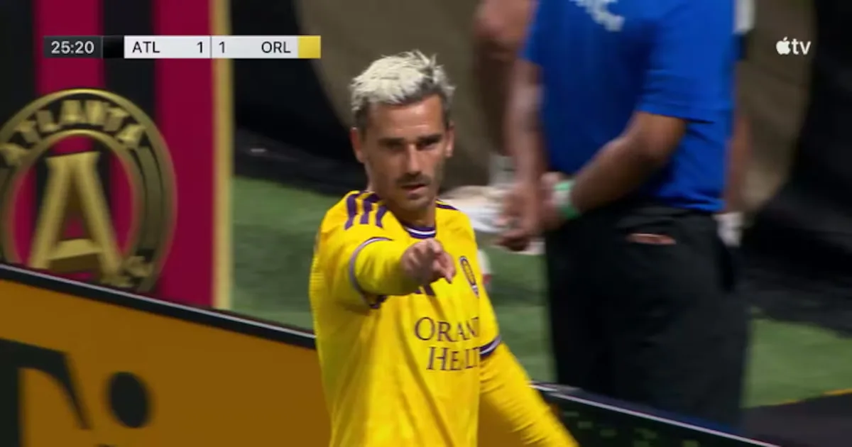 Griezmann balança as redes duas vezes diante do Atlanta United