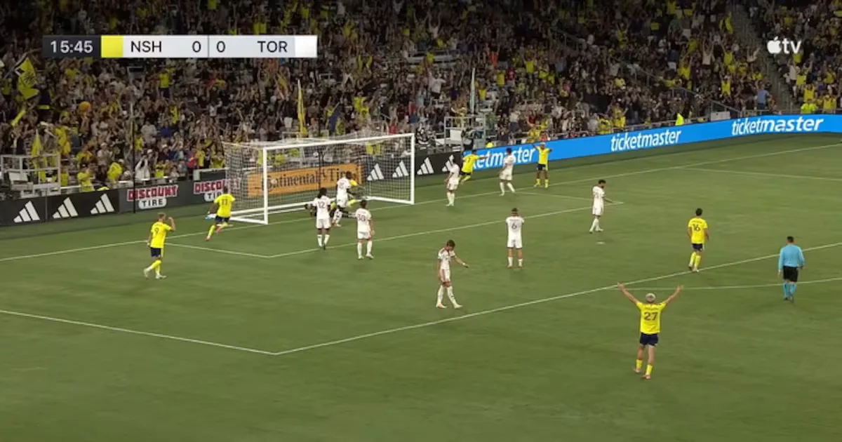 Nashville SC vence Toronto FC por 2 a 0 pela MLS