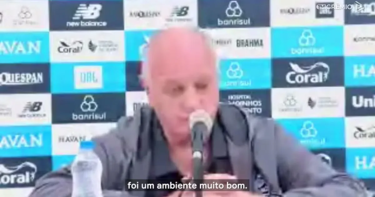 Após derrota para o Botafogo, Felipão avalia próxima fase do Grêmio