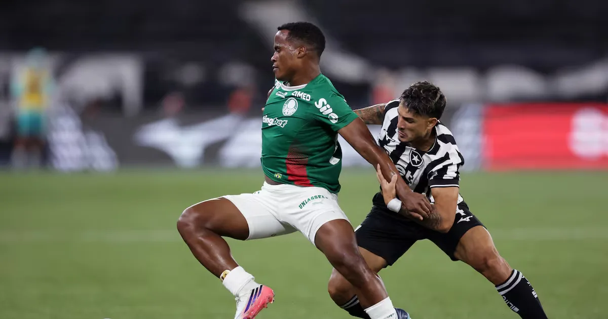 Palmeiras fica no 0 a 0 com Botafogo e perde liderança do Brasileirão