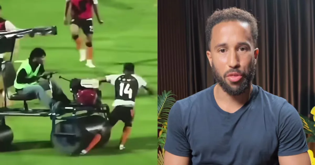Andros Townsend adota dieta após ser atingido por carrinho no aquecimento