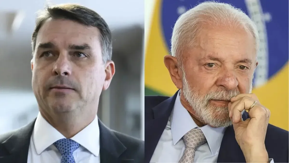 Flávio Bolsonaro marca 42% contra 40% de Lula em simulação de segundo turno
