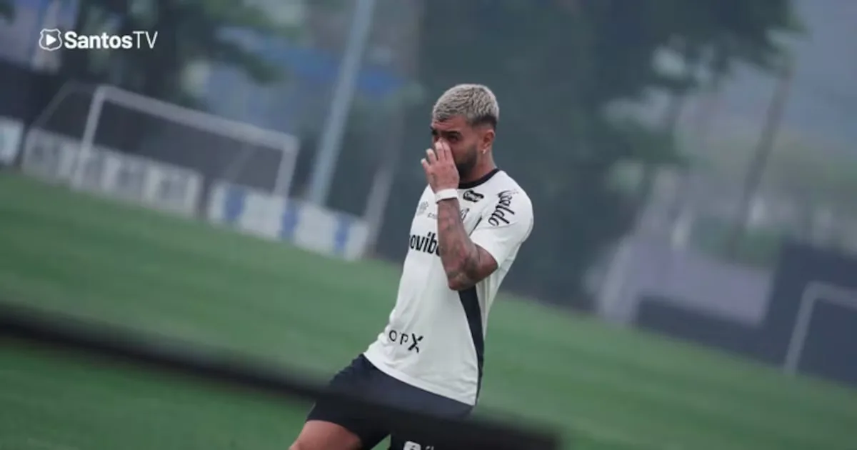 Santos prepara encontro com o São Paulo no CT Rei Pelé