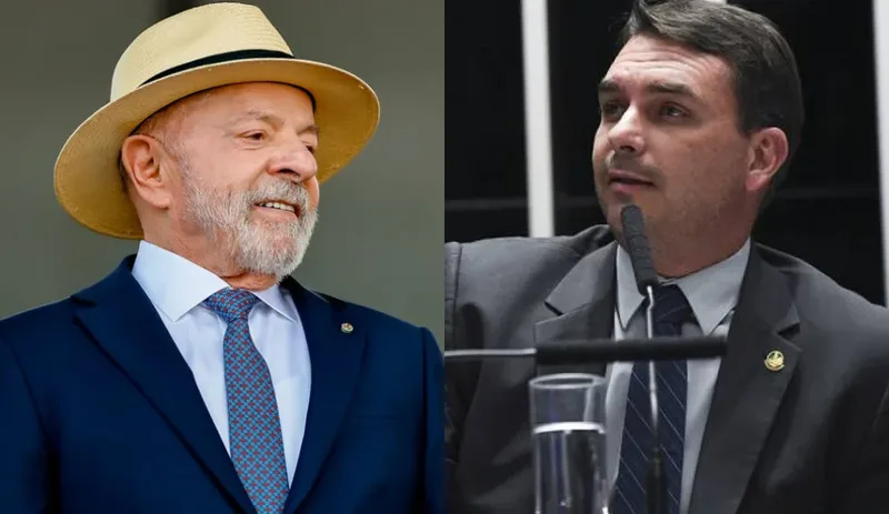 Lula chega a 37%, e Flávio Bolsonaro marca 33% no primeiro turno