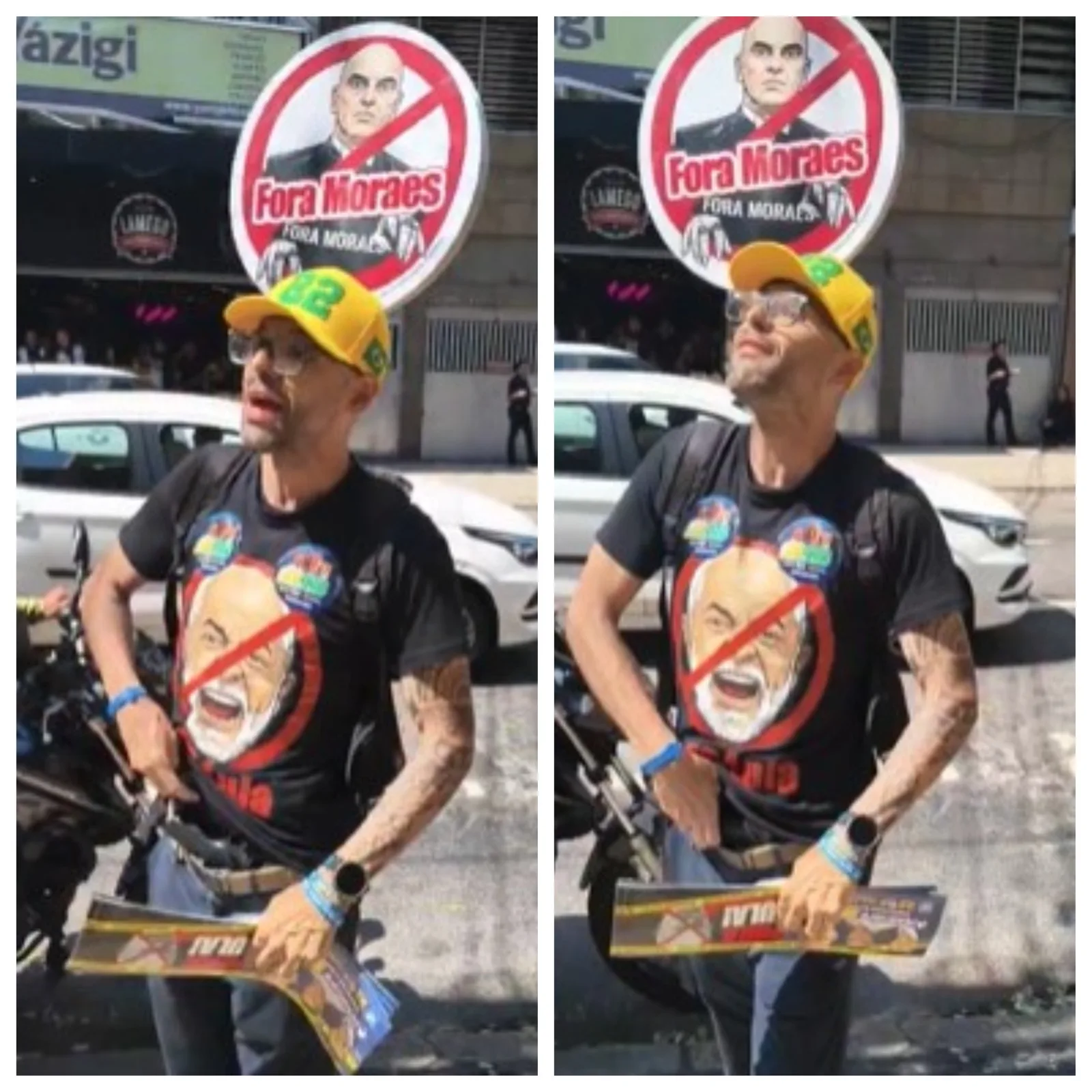 Vídeo registra deputado Alexandre Knoploch exibindo arma durante discussão na Tijuca