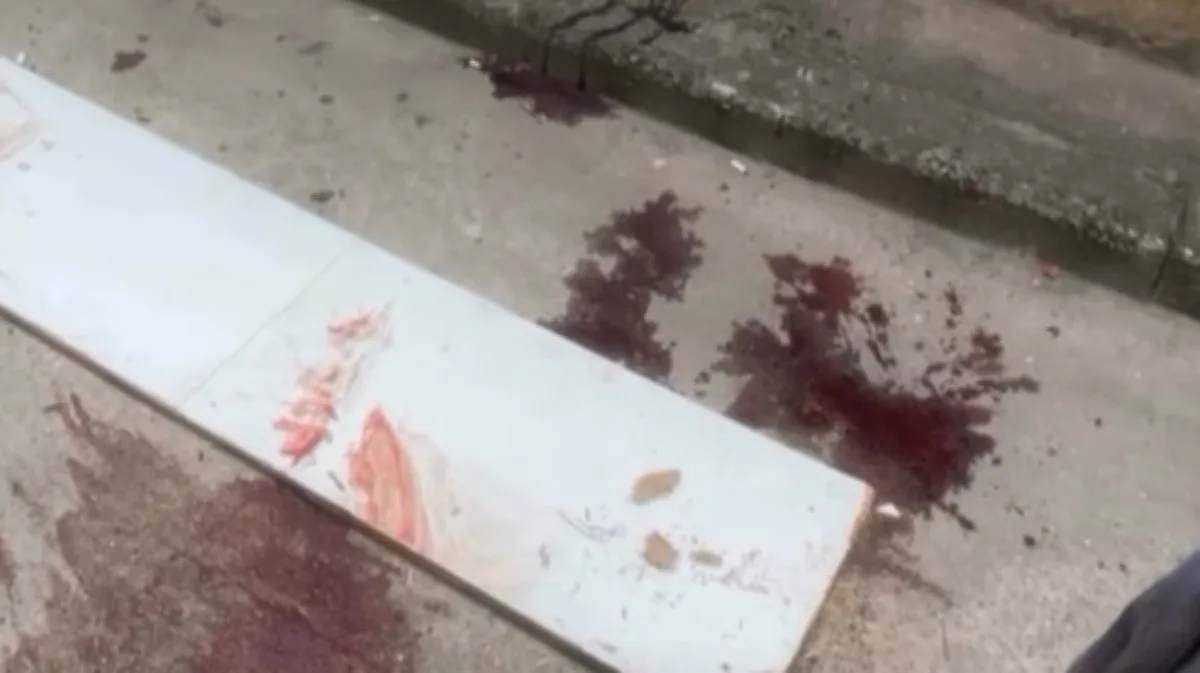 Ator mostra danos após tiros atingirem casa durante operação na Maré