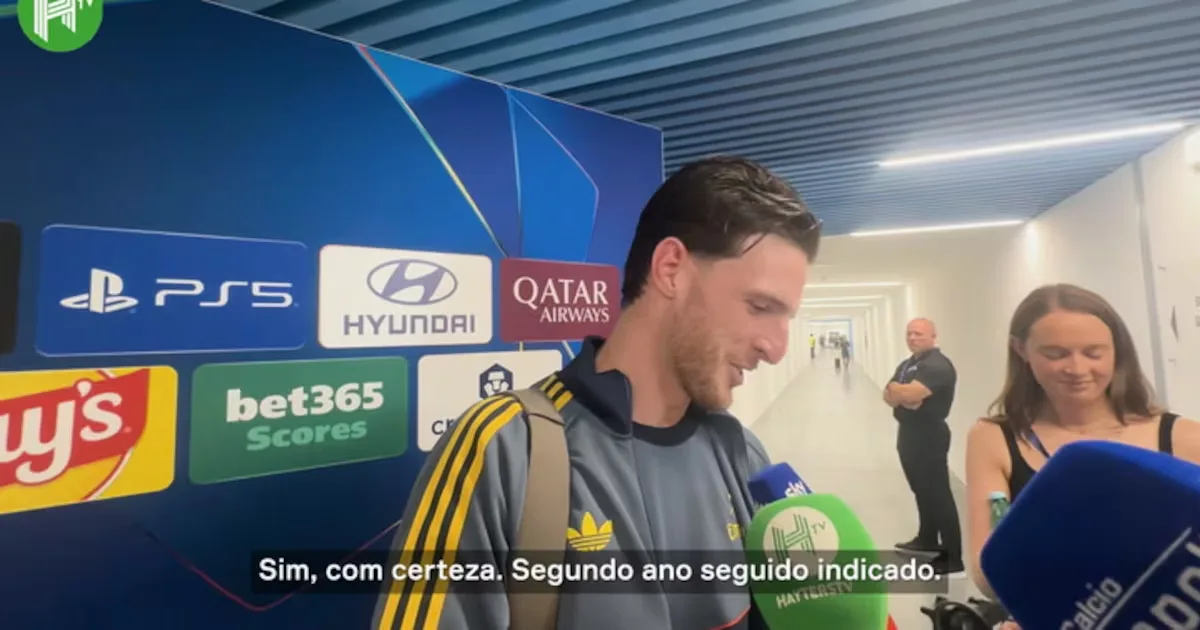 Rice escolhe Kane como seu favorito na disputa pela Bola de Ouro