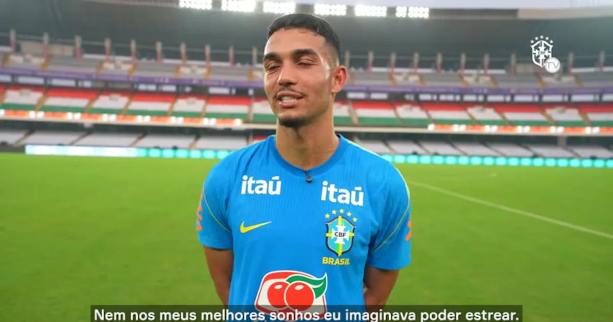 Arthur Dias pode ganhar nova chance com o Brasil diante da Índia