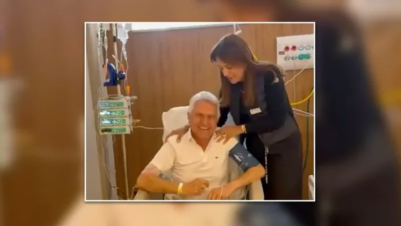 Caiado prevê alta no domingo e pede votos para Gracinha ao Senado