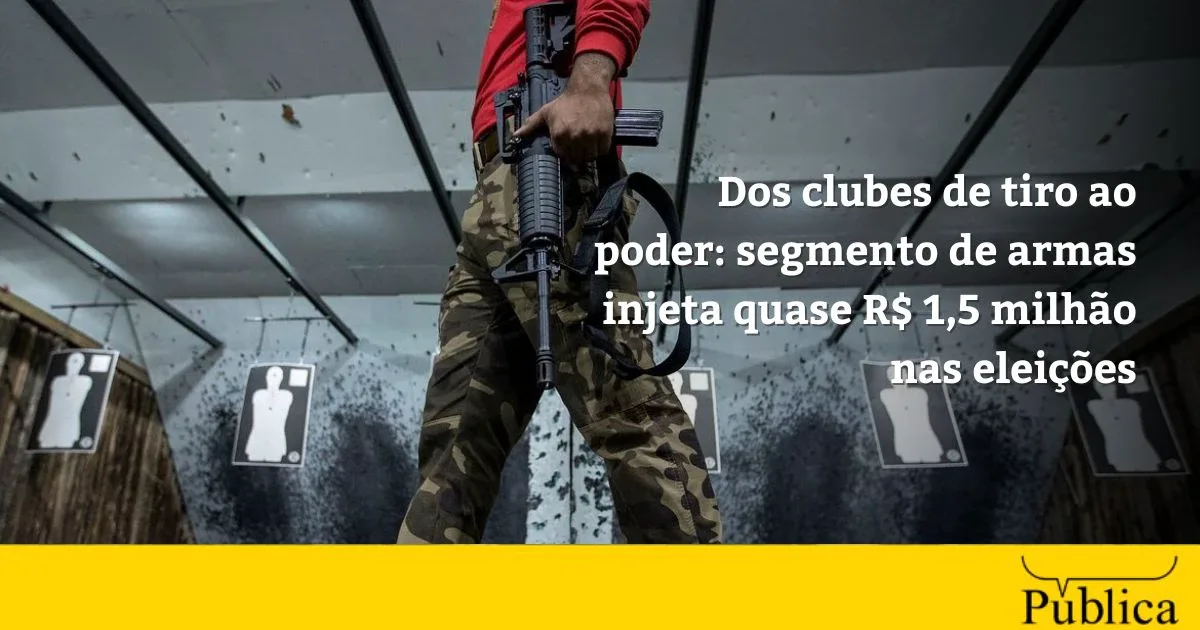 Empresários de armas doam R$ 1,46 milhão e lançam candidatos em 2026