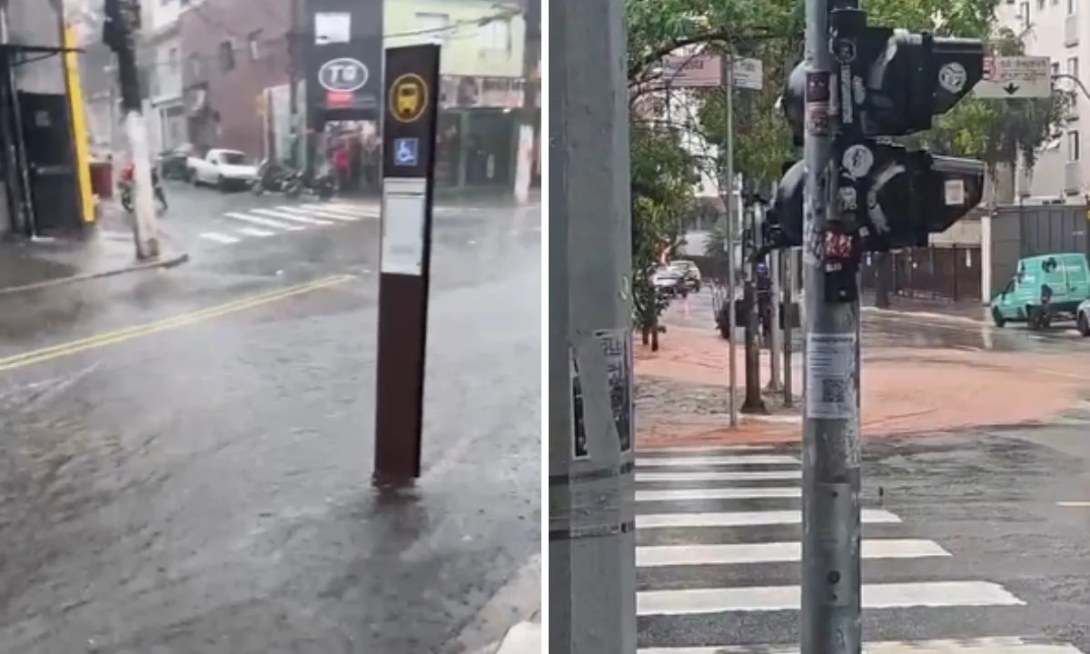 Chuva deixa São Paulo em alerta para alagamentos e ventos fortes