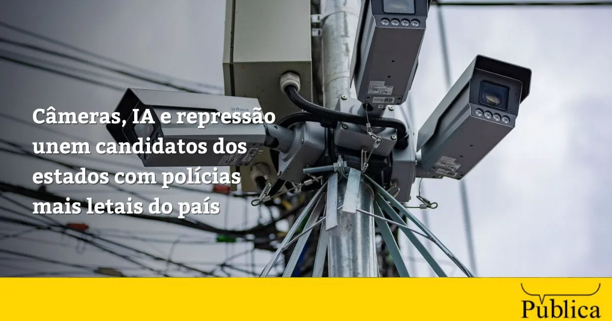 Tecnologia na segurança une candidatos em estados com maior letalidade policial