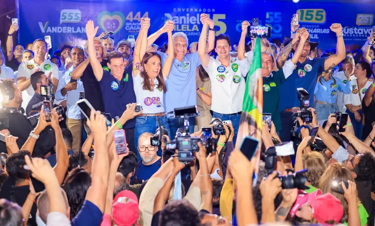 Ato em Aparecida reúne prefeitos e reforça apoio à reeleição de Daniel Vilela
