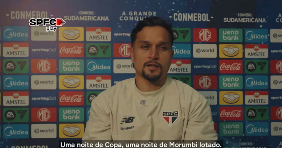 Artur fala antes de São Paulo e Boca Juniors pela Sul-Americana