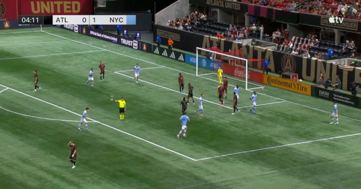 Atlanta United e New York City FC empatam por 2 a 2 pela MLS